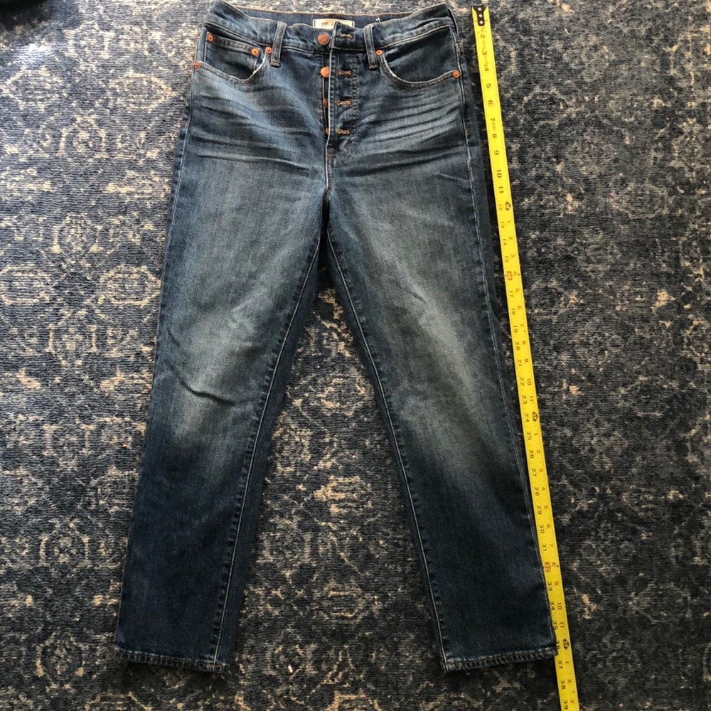 Madewell perfect vintage crop jean size 26